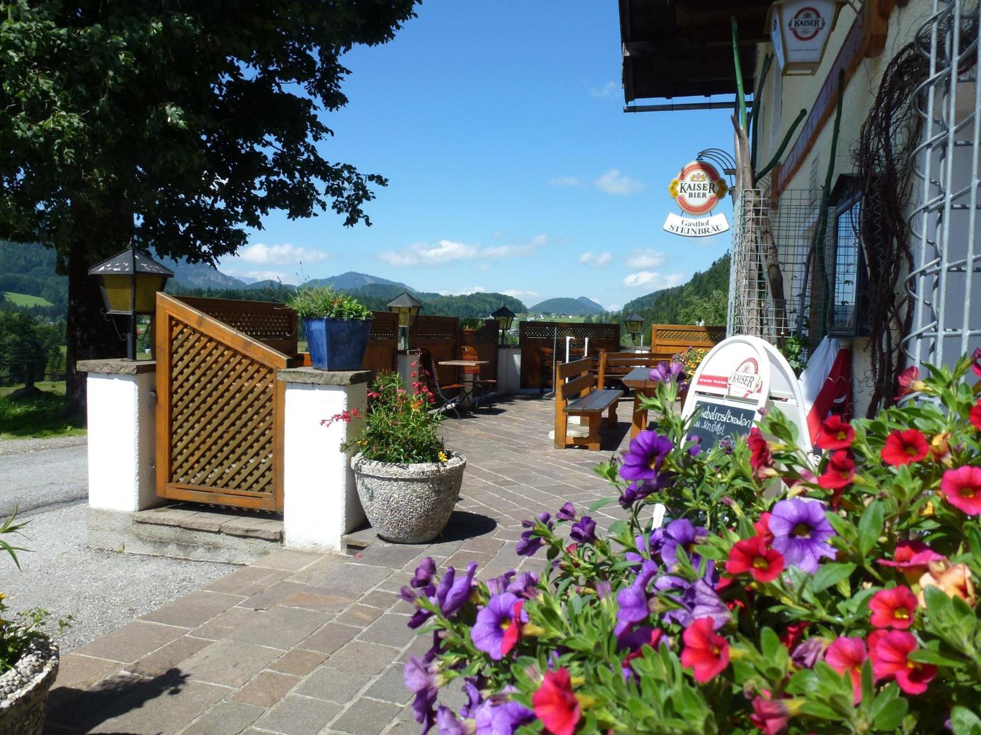 Gasthof Steinbraeu Faistenau Kültér fotó